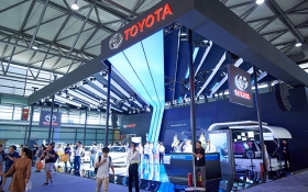 豐田上海浦東車展